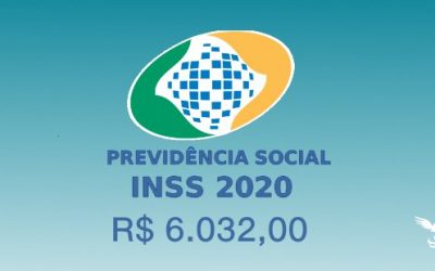 Teto máximo do INSS será de R$ 6.032 em 2020