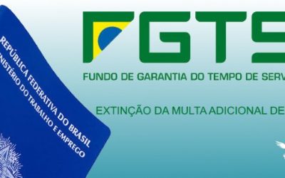 Extinta a Multa Adicional de 10% do FGTS