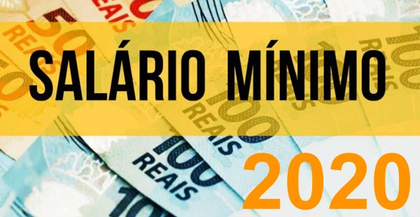 Salário mínimo de 2020 será de R$ 1.039